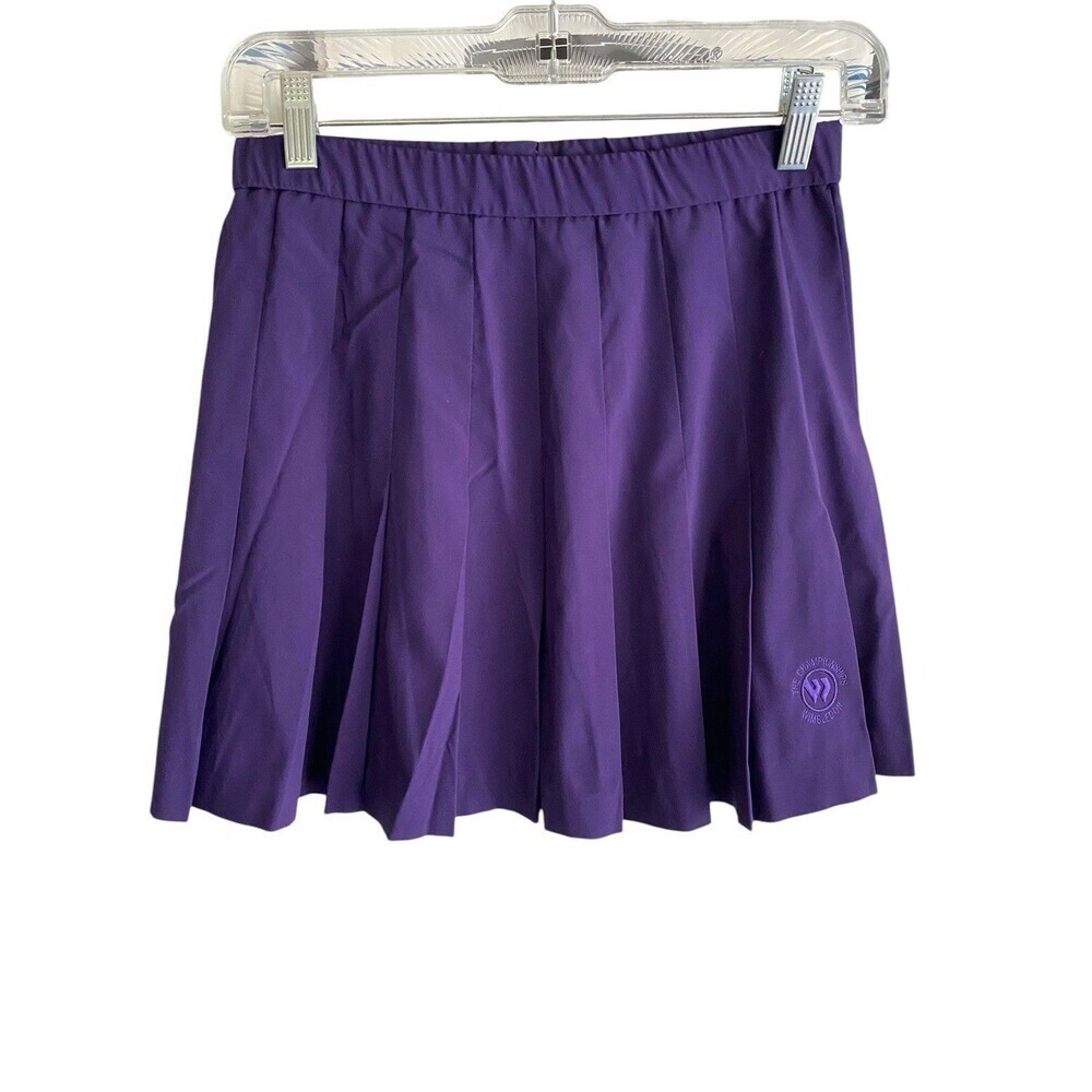 Wimbldon Skirt Womens 8 Purple Pleated Tennis Golf Mini Made in USA